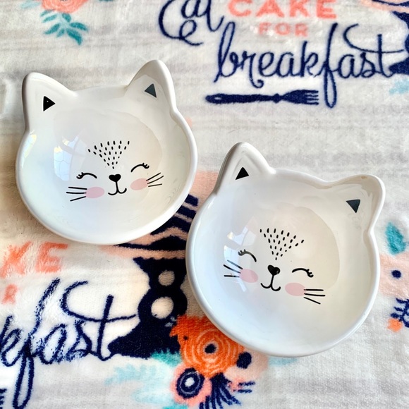 Other - 🐈 Cat Trinket Bowl Dishes 🐈